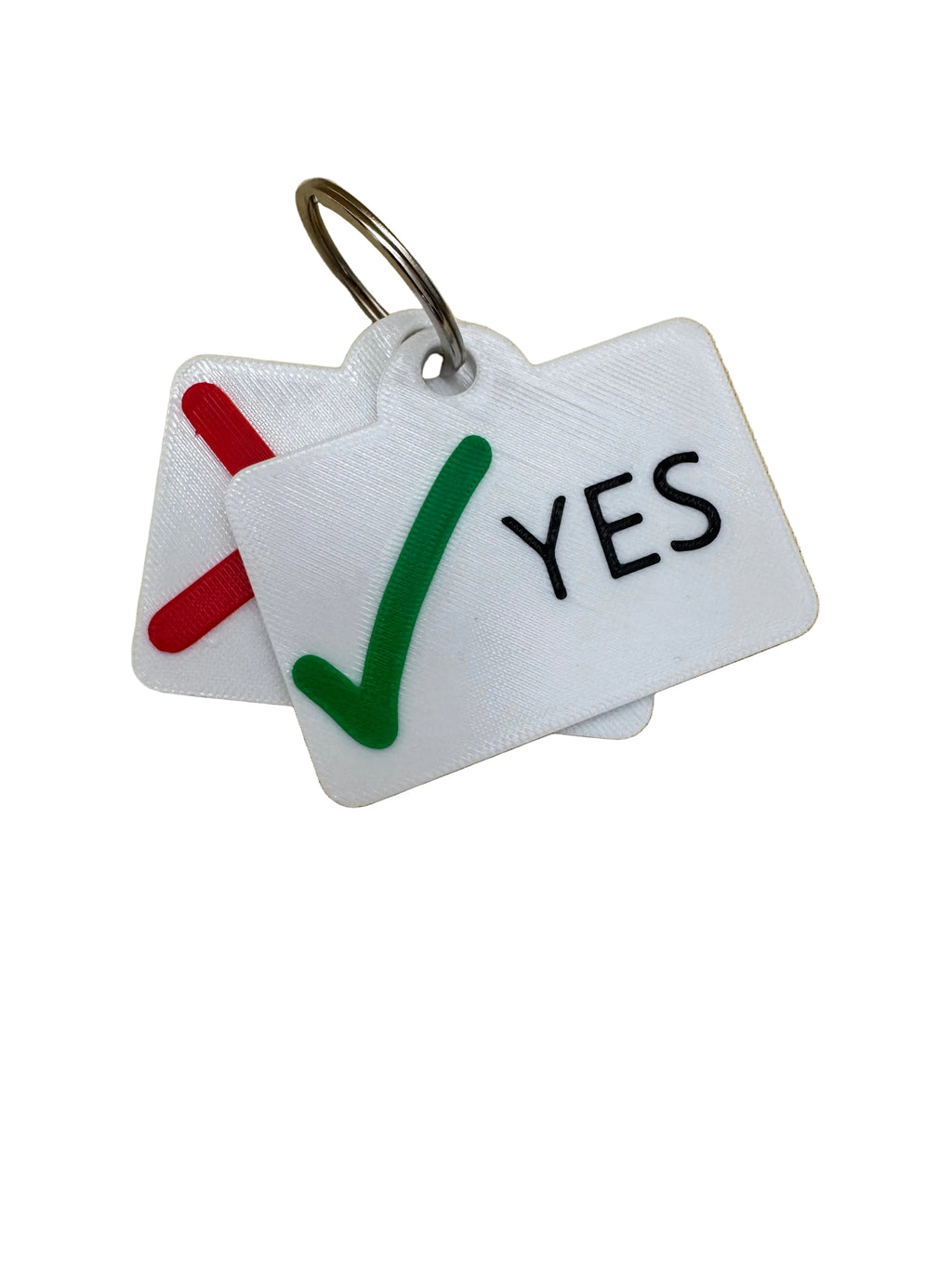 3D Printed Yes & No Communication Cards | Tactile SEND Visual Communication Aid