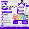 NFC Emergency Contact Tag