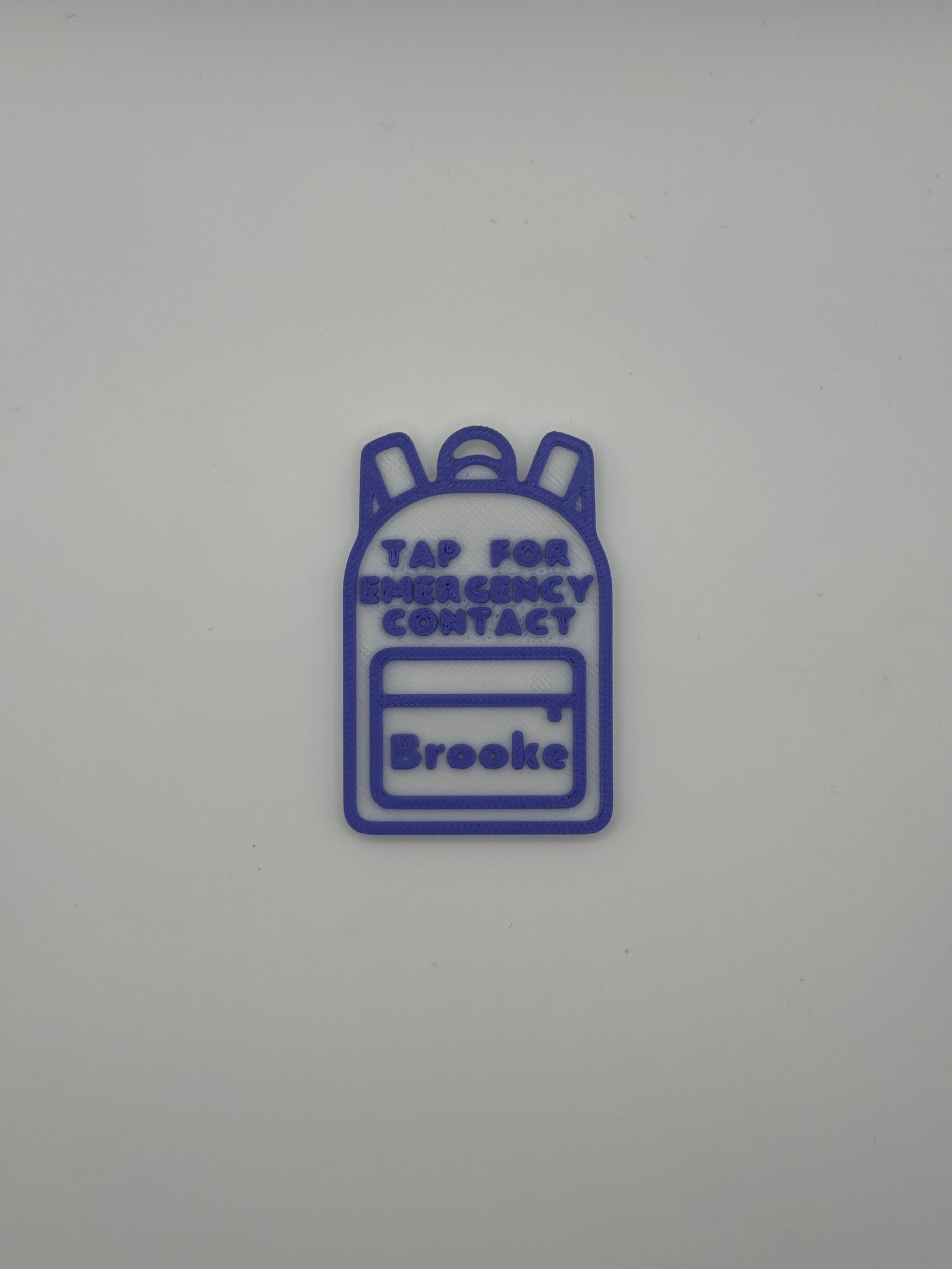 NFC Emergency Contact Tag