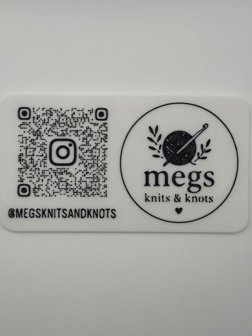 Custom 3D Printed QR Code Business Display Plaque | Scan to Pay | Social Media | Booking | NFC Style Business Sign
