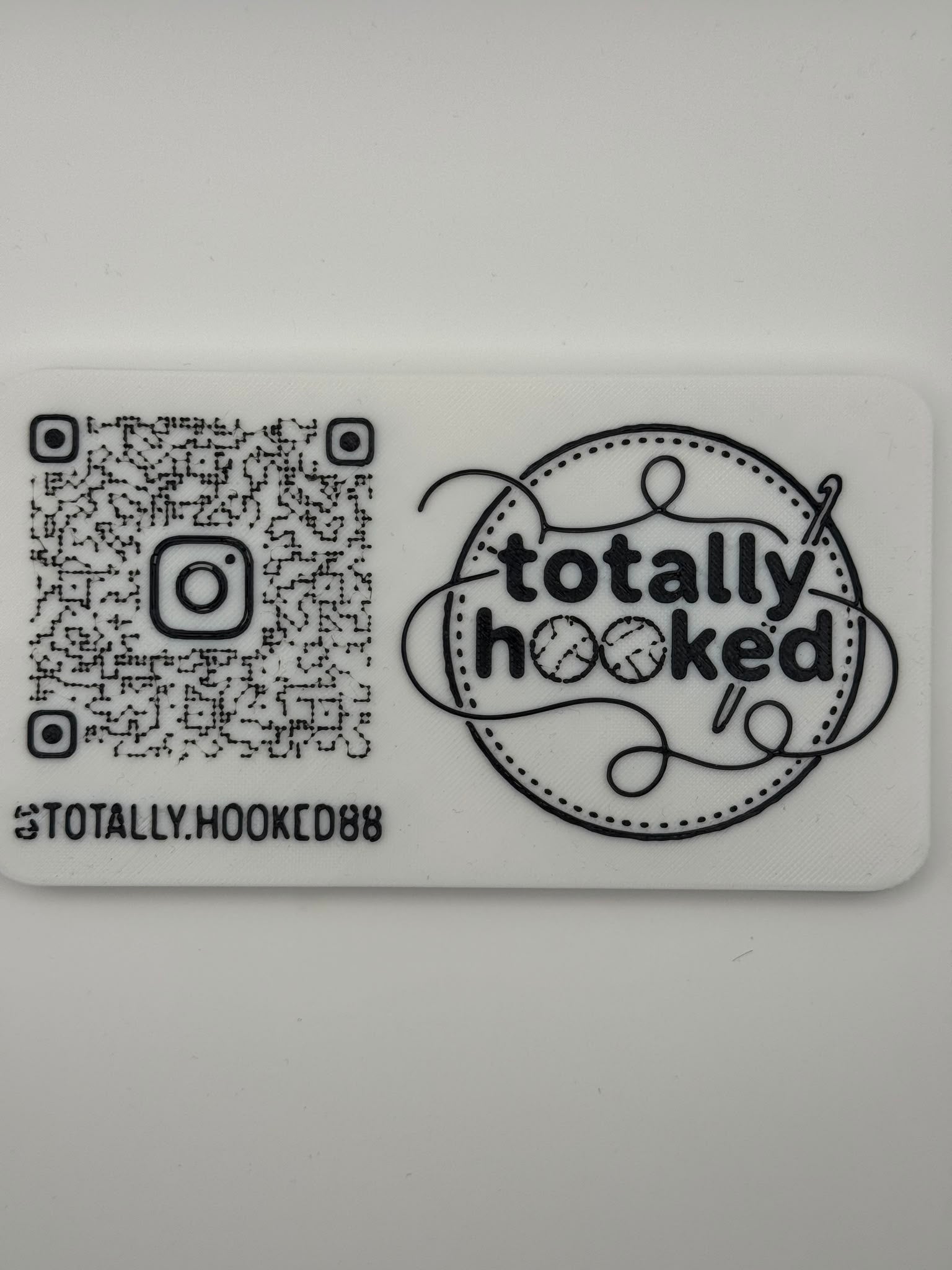 Custom 3D Printed QR Code Business Display Plaque | Scan to Pay | Social Media | Booking | NFC Style Business Sign
