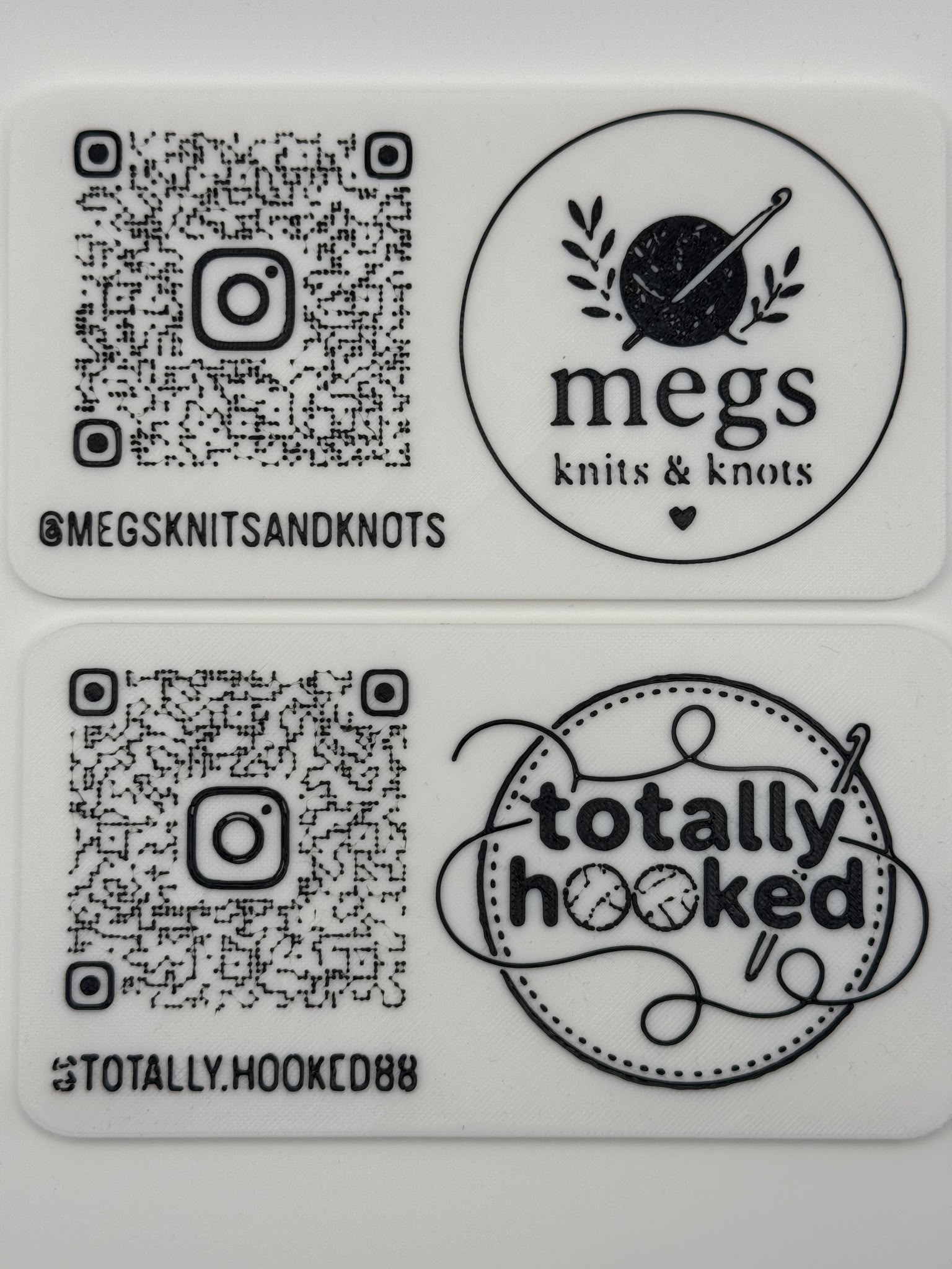 Custom 3D Printed QR Code Business Display Plaque | Scan to Pay | Social Media | Booking | NFC Style Business Sign