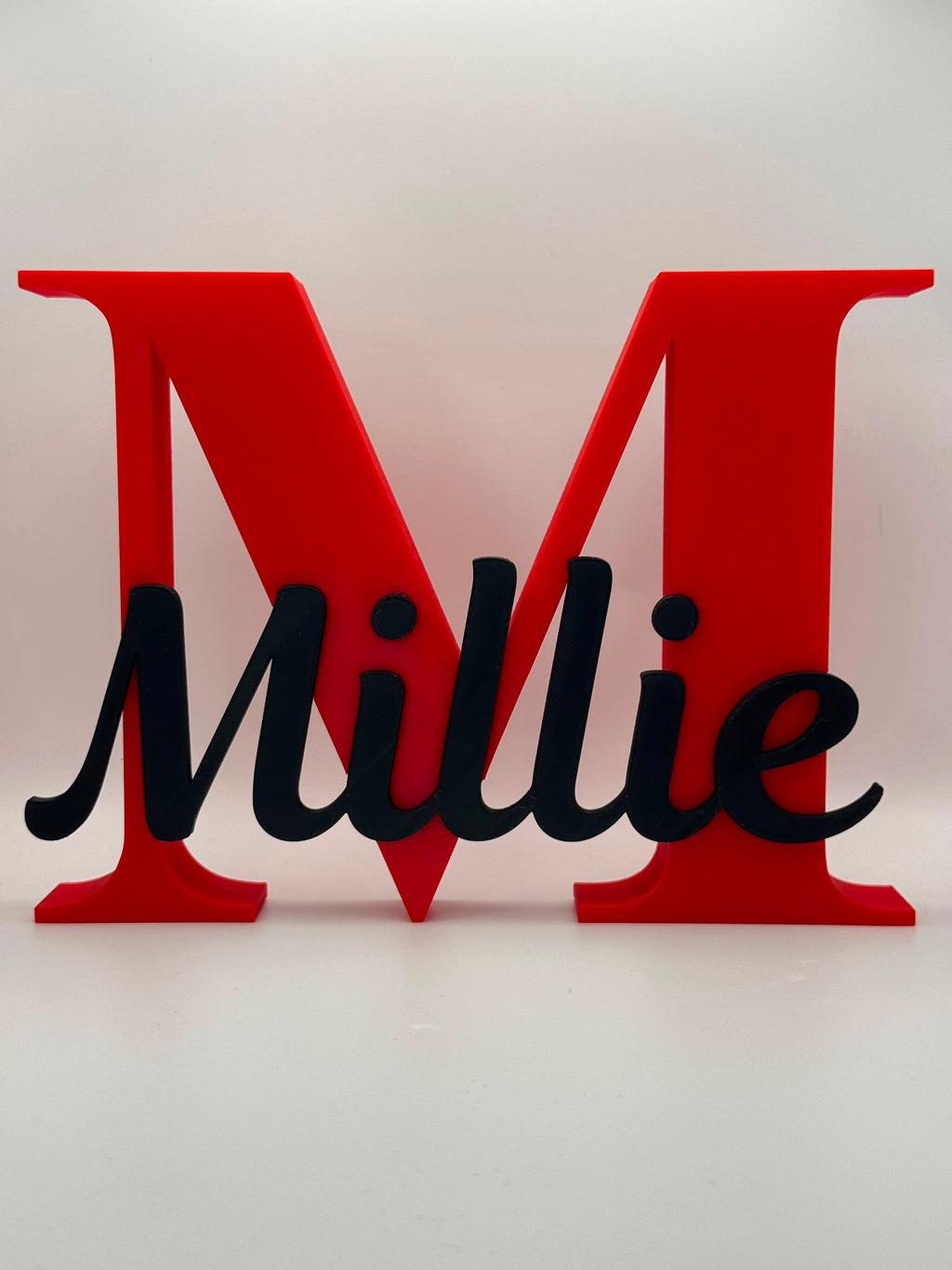 Personalised 3D Printed Name Sign