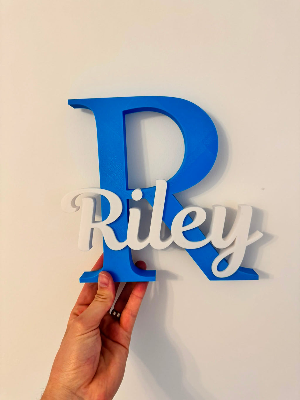 Personalised 3D Printed Name Sign